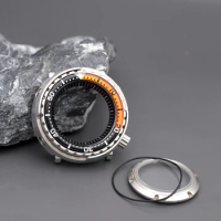 Seiko Tuna Steel Case With Aluminum Bezel Insert Fits Seiko Abalone NH35 NH36 Movement SKX007 SKX009 Watch Repair Replace Parts