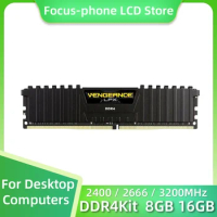 NEW CORSAIR Vengeance LPX DDR4 8GB 16GB 3200MHZ 2400Mhz 2666Mhz DIMM RAM PC4-25600 19200 21300 Desktop Memoria Ram