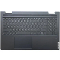 New Original For Lenovo Yoga 7-15ITL5 7-15 Laptop Palmrest Case Keyboard US English Version Upper Cover