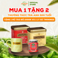 Trà Twinings Loose Tea Trà Lá Hộp Thiếc 100GR | Trà Đen Bá Tước, English Breakfast ,Trà Đen Bữa Sáng