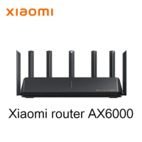 Xiaomi WiFi AX6000 Wireless Router WiFi6 6000Mbs VPN 512MB Qualcomm CPU Mesh Repeater External Signal Network Amplifier