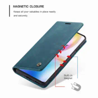 New Style Leather Wallet Case For Oneplus 7 8 Pro 8T Nord Luxury Magnetic Flip Silicone Shockproof Phone Bag On One Plus 8 Pro N