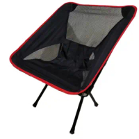 Portable foldable beach chair, space chair, travel camping, picnic, beach barbecue, multifunctional foldable Moon chair