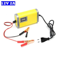 Universal Charger 12V 2A Smart Electric Toy Kids Children Scooter Car Motorcycle Charger For AGM Lead Acid Battery 12V 2AH-40AH