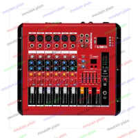High-quality Audio Mixer, 6-channel USB Interface Controller, Effect Mixer, DJ Power Mixer, Amplifier