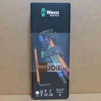 ::bonJOIE:: 德國 Wera 950/9 Hex-Plus Multicolour 1 彩色版六角扳手(球頭) 9件組 捷克製 (全新盒裝) Hex Key Set 950 SPKL L-key