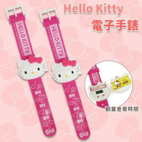 Hello Kitty 凱蒂貓電子錶(內附電池)/一個入(促199) KT電子錶 立體頭型電子錶 兒童錶 凱蒂貓手錶-授權商品-佳KT012347