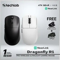 ATK VXE Dragonfly R1 / R-1 Nearlink Wireless Gaming Mouse Sensor PAW3395 SE White