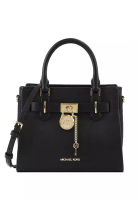MICHAEL KORS Hamilton Small Satchel - Black