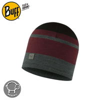 【BUFF 西班牙 舒適繽紛 205gsm 美麗諾羊毛帽《低調黯黑》】130221/保暖帽/針織帽/毛線帽/休閒帽