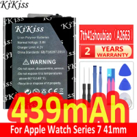 439mAh KiKiss Powerful Battery 7th For Apple Series 7 series7 Watch S7 41mm A2663