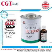 Tip Top SC 2000 Cement 1kg - Lem Karet ke Karet / Karet ke Besi untuk Conveyor Belt & Industrial Rep