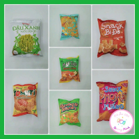 Bịch bim bim Oishi đủ vị 12g/10 gói ,6g/20 gói :Snack bí đỏ, đậu xanh nước dừa, bắp ngọt,  snack tom
