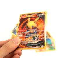 Pokemon 3D Transformation Card English Version 27-50pcs Vmax Charizard Pikachu Rare Collection Trainer Card Christmas Gifts Box