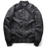 【巴黎精品】現貨+預購 軍裝外套復古工裝古著(棒球領MA1防風寬鬆男夾克3色a1hg21)