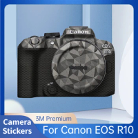 EOS R10 Camera Decal Skin Vinyl Wrap Film Camera Body Protective Sticker Protector Coat For Canon EOSR10 R10 Camera Stickers
