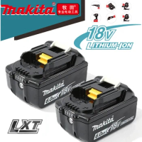 NEWS Original Makita 18v battery bl1850b BL1850 bl1860 bl 1860 bl1830 bl1815 bl1840 LXT400 6.0Ah for makita 18v tools drill