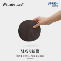帽子 Winnie Lee西部牛仔帽大頭圍登山帽戶外速干防曬遮陽釣魚漁夫帽子