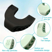 Mainan olahraga ILAMVIE Alat Latihan Rahang Silicone Jaw Trainer Mastic Ball - LV-6 Viral