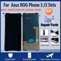 6.59 inch Amoled for ASUS ROG Phone 3 ZS661KS LCD display + touch panel digitizer for ROG Phone 3 Strix ASUS_I003DD