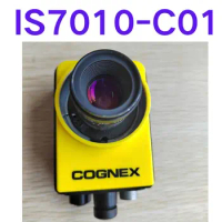 Second-hand test OK COGNEX Smart Camera IS7010-C01, with lens, intact and undamaged appearance