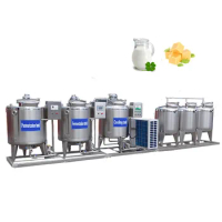 Industrial Small Scale Greek UHT Milk Pasteurization Yogurt Cheese Making Production Line Dairy Processing Machines