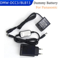 PD 3.0 Charger+USB C DC Cable+DMW-DCC3 DC Coupler BLB13 Dummy Battery for Panasonic Lumix DMC-G1 GH1 GF1 G2 G10 Camera