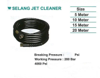 Selang Jet Cleaner Size 5 Meter - Wipro