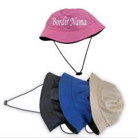 TOPI BUCKET BORDIR NAMA SENDIRI/TOPI BUCKET ANAK REQUEST NAMA