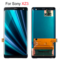 Free Sticker Original LCD For Sony xperia XZ3 LCD Touch Screen Digitizer panel glass Assembly Replace display H9436 H8416 H9493