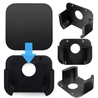 Wall Mount Bracket Holder Compatible with Apple TV 1/2/3/4 Media Player TV Box