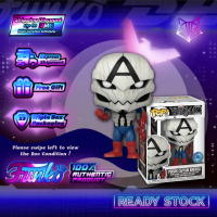 [ Ready Stock ] FUNKO POP  !  # 856 Marvel: Venom - Poison Captain America Pop In A Box Exclusive