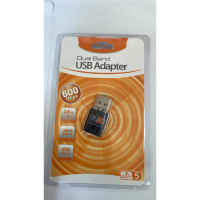 4STECH 1308 BT+AC600 USB 藍牙 WiFi 轉接器 黑色 (V159) 