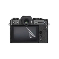 DSLR Camera Screen Protector HD Plastic Soft Film For Fujifilm X-T3/X-E3/X-Pro2/X-T4/X-A3/X30/XF10/X-A10/X70，5pcs