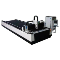 GC-1560F/GC-2060F/GC-3060F 1560 2060 3060 Big Size 1500w 6000w Metal Fiber Laser Cutting Machine SS CS Aluminum Sheet Cutter