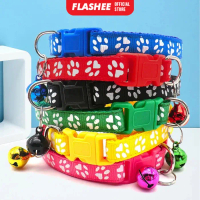 Flashee Kalung Bel Kucing Pet Leashes Collars Lucu Kalung Kucing Bel Lonceng Kalung Kucing Warna