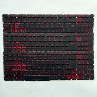 AN515-54 UK/French/Spanish Backlight Keyboard For Acer Nitro 5 AN515-43 AN515-55 AN517-51 AN517-52 AN715-51 n20c1 n20c2 Red SP