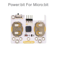 Power:bit Button Battery Expansion Board Panel for BBC micro:bit, for microbit Wearable Devices Pedometers, Timers ,Watch Band