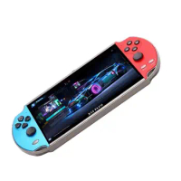 Handheld Game Console TV Game Console with 7-Inch High-Definition Large Screen Portable Console with Dual Control Mode and AV