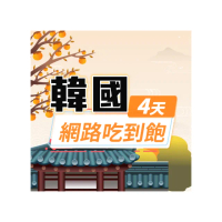 【飛速移動】韓國4天｜高速上網 無限流量吃到飽(韓國網卡 韓國網路 韓國 網卡 網路 上網 sim卡)