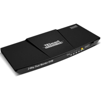 Dual Monitor KVM 2 port hdmi kvm hdmi switch support 2 hdmi output for other home audio &amp; video equipment
