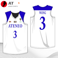 2023 newTHL X Ateneo Blue Eagles 2022 Ateneo De Manila University Vest Full Sublimated Volleyball Je