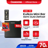 Changhong Kulkas Mini Bar (Refrigerator) Lemari Es Kapasitas 50 Liter CBC 50 (Semi Auto Defrost) (A