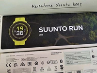 JAM PRIA DAN WANITA SMARTWATCH ORIGINAL SMARTWATCH SUUNTO RUN WARNA LIME STABILO DIAMETER 4,6CM GARA