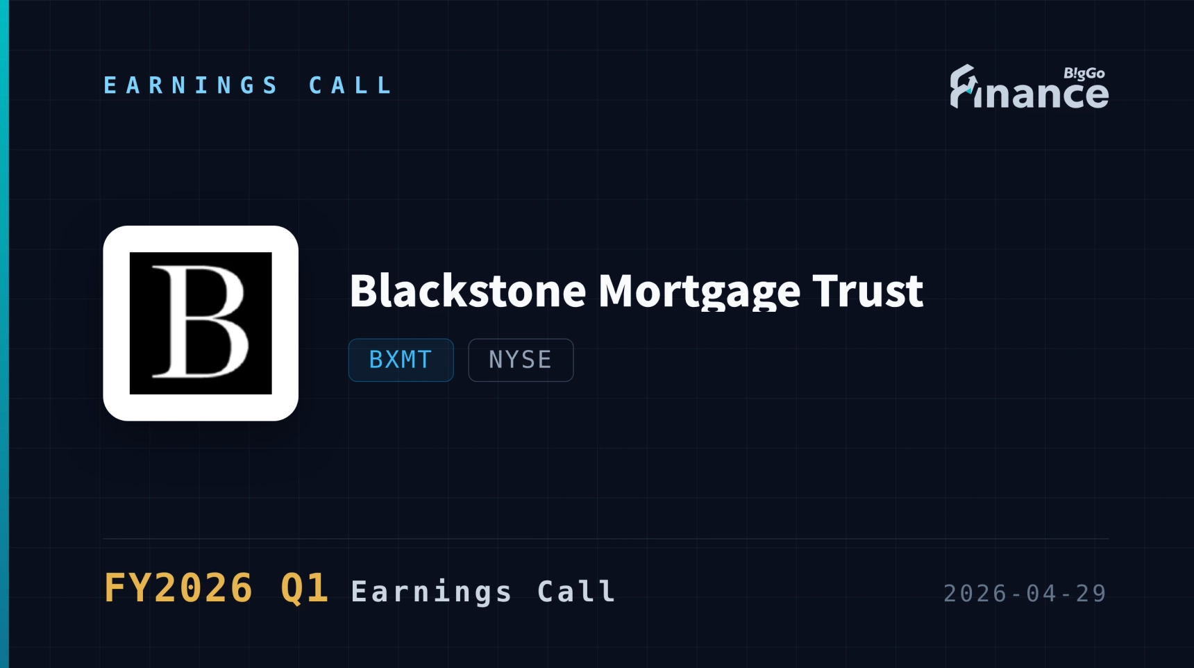 [BXMT Q1 2026 Earnings Call] Blackstone Mortgage Trust Delivers Third ...