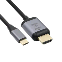 Chenyang USB-C Source to HDTV ＆ DP Displays Male 4K Monitor Cable for Laptop 1.8m