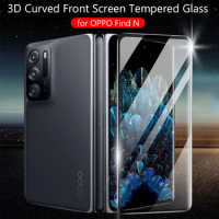 3D Curved Full Glue Tempered Glass For OPPO Find N Full Cover Screen Protector Film For OPPO Find N2 Fold