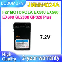 DODOMORN JMNN4024A Battery For MOTOROLA EX500 EX560 EX600 GL2000 GP328 Plus GP329 GP344 GP388 GP628 Plus JMNN4024AR 7.2V