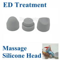 New Shockwave Therapy Machine Functional Silicone Head For Shock Wave Treatments ED Treatment Home Use Massager Accessories