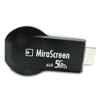 【六代MiraScreen-5G】高畫質無線影音傳輸器(送5大好禮)